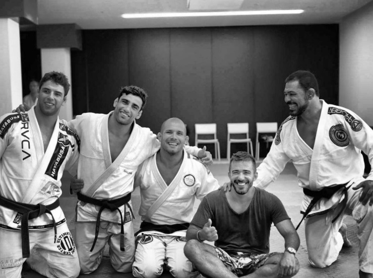 Lo, Buchecha, Vieira Minotauro y Frota en Ibiza