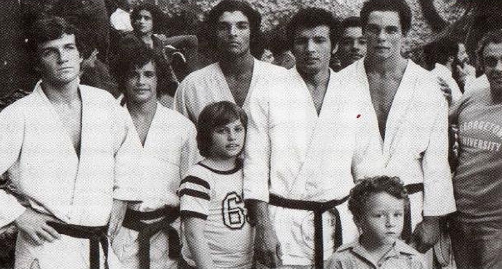 Los Gracie jovenes de los 70s